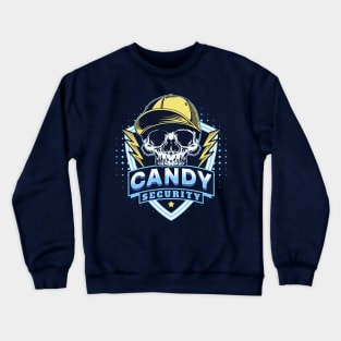 Candy Security Halloween Bodyguard Crewneck Sweatshirt